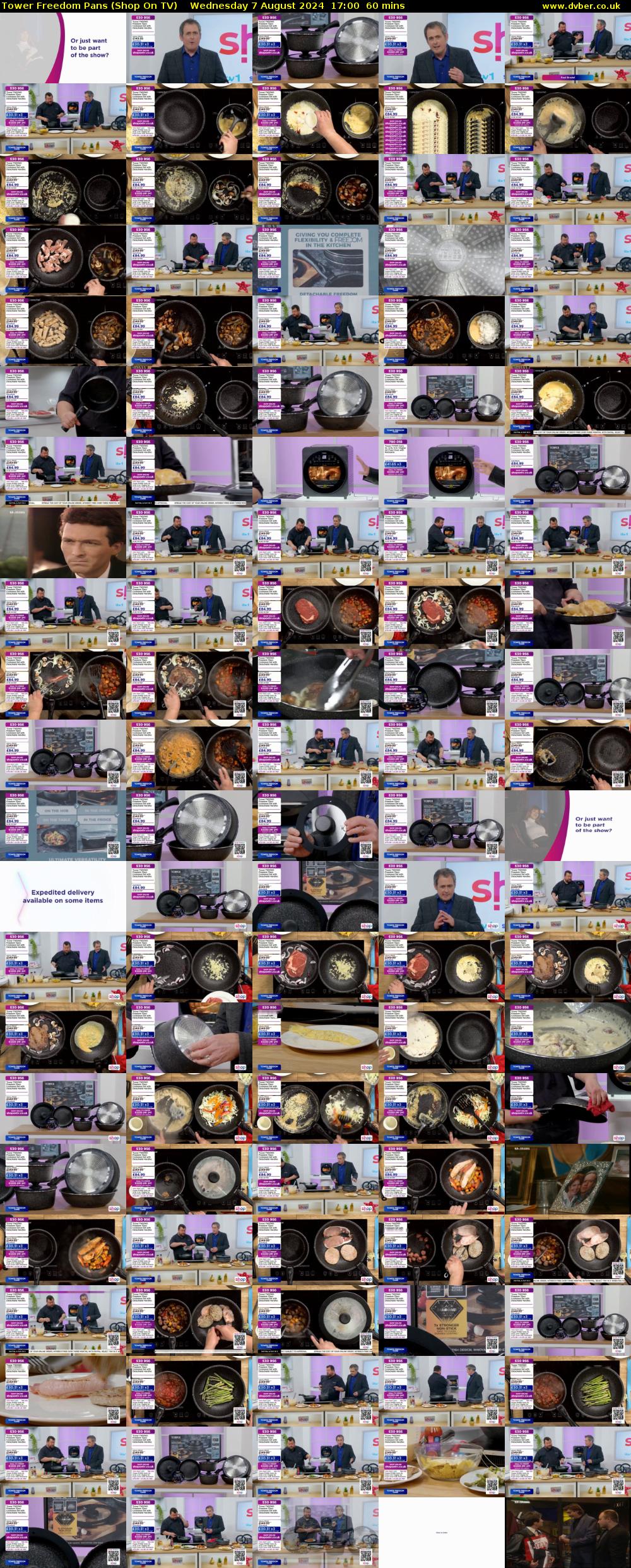 Tower Freedom Pans (Shop On TV) Wednesday 7 August 2024 17:00 - 18:00