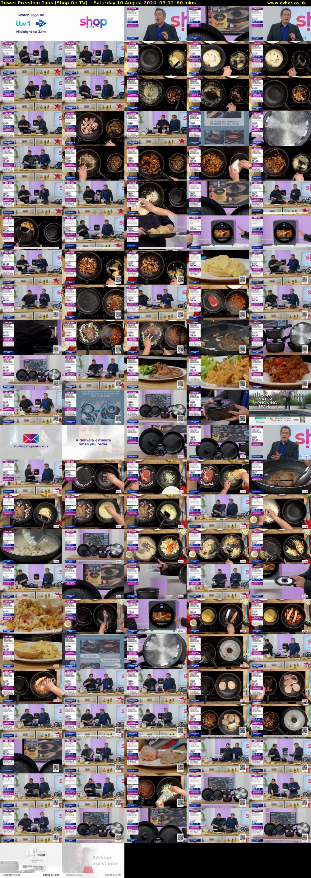 Tower Freedom Pans (Shop On TV) Saturday 10 August 2024 05:00 - 06:00