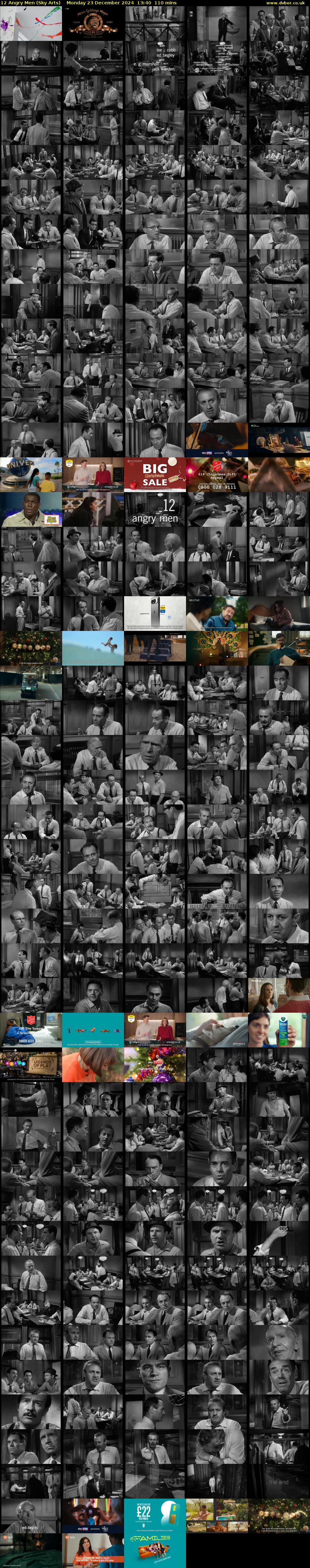 12 Angry Men (Sky Arts) Monday 23 December 2024 13:40 - 15:30