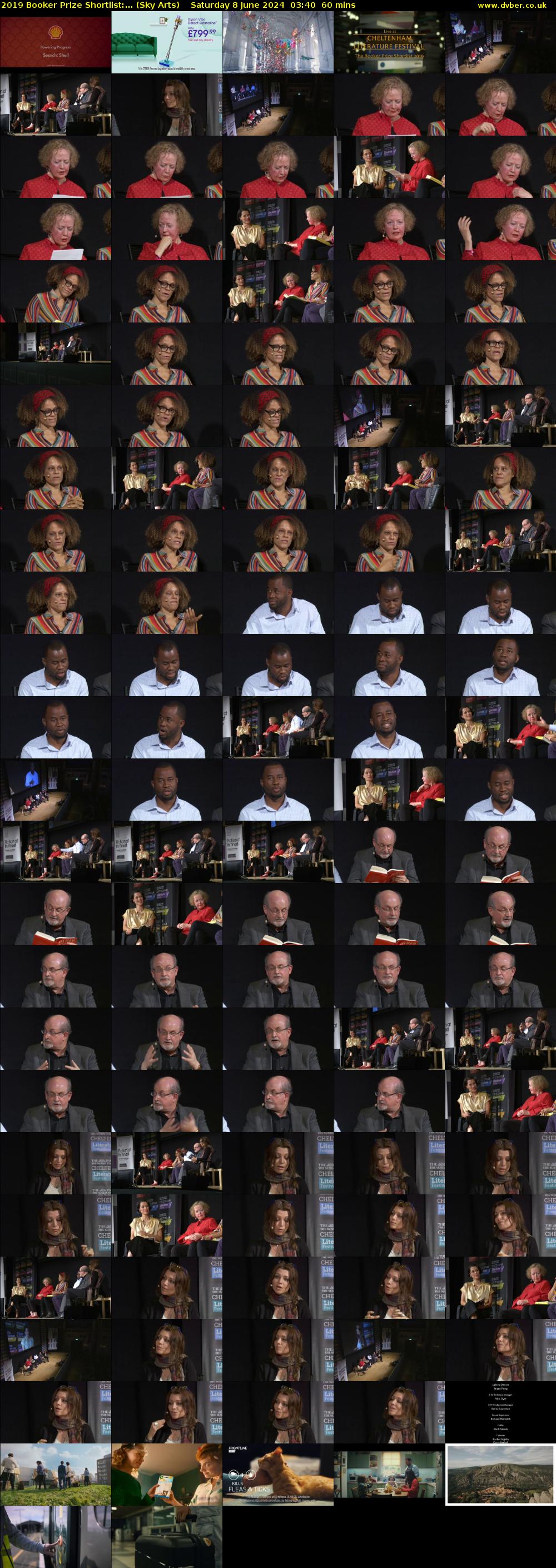 2019 Booker Prize Shortlist:... (Sky Arts) Saturday 8 June 2024 03:40 - 04:40