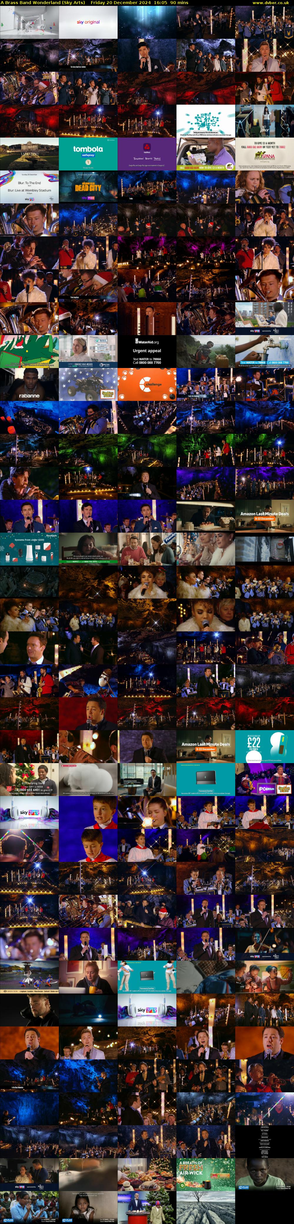 A Brass Band Wonderland (Sky Arts) Friday 20 December 2024 16:05 - 17:35