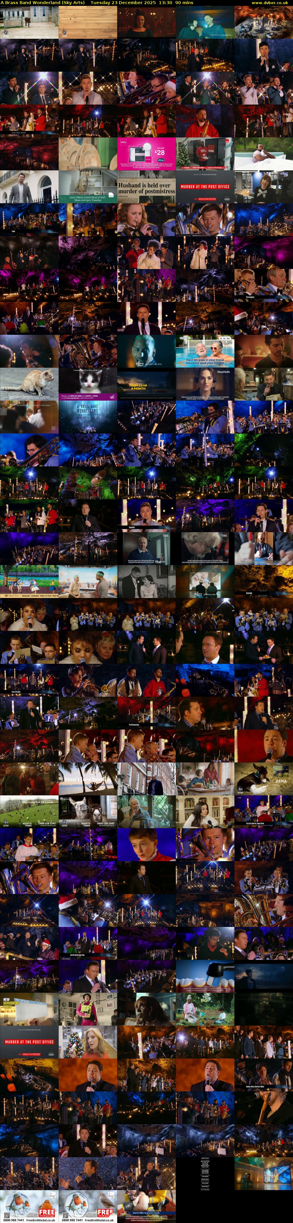 A Brass Band Wonderland (Sky Arts) Tuesday 23 December 2025 13:30 - 15:00
