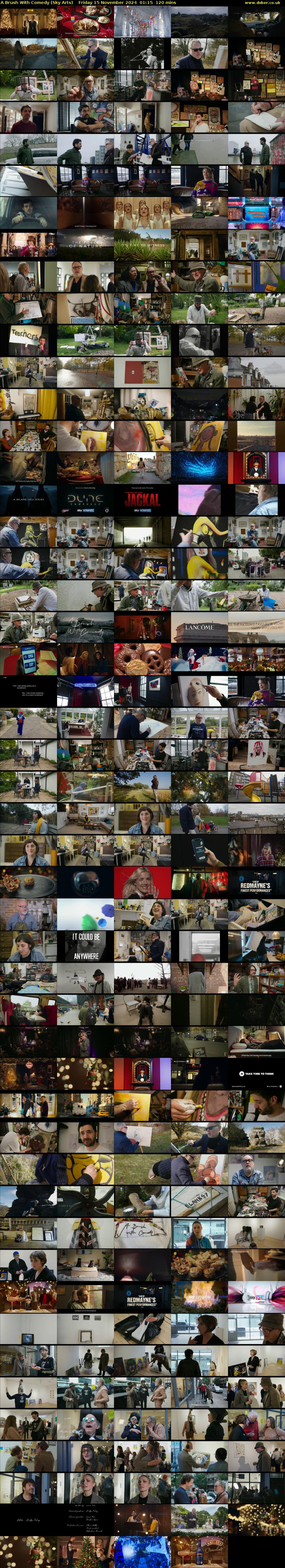 A Brush With Comedy (Sky Arts) Friday 15 November 2024 01:15 - 03:15