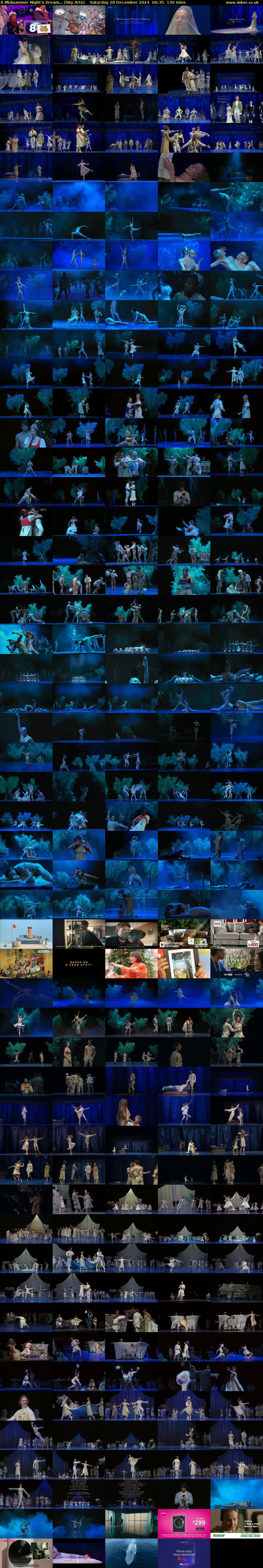 A Midsummer Night's Dream... (Sky Arts) Saturday 28 December 2024 06:35 - 08:45