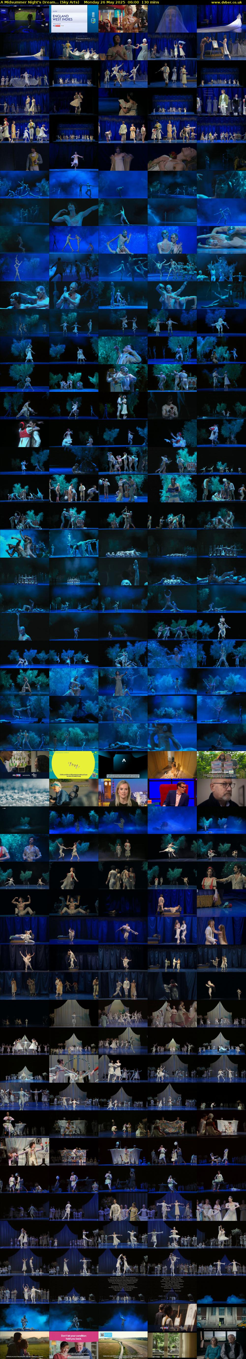 A Midsummer Night's Dream... (Sky Arts) Monday 26 May 2025 06:00 - 08:10