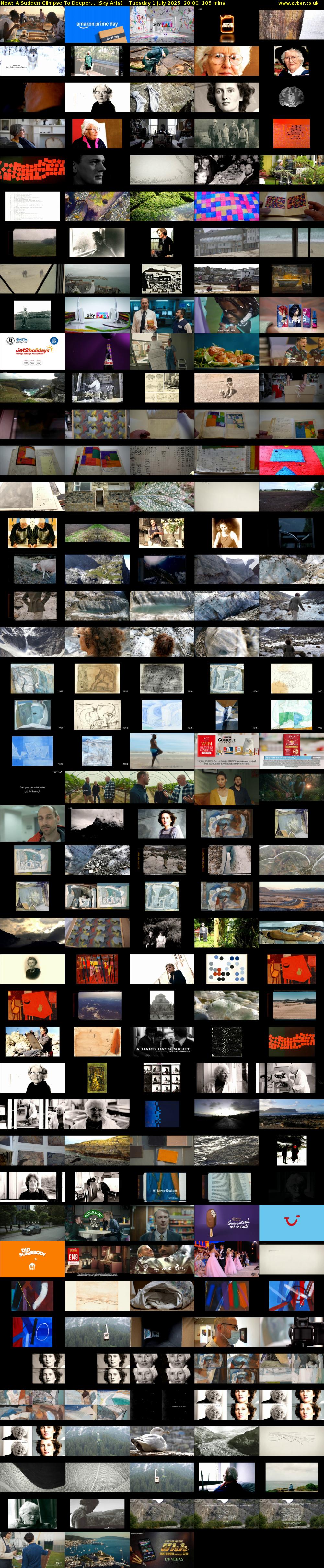 A Sudden Glimpse To Deeper... (Sky Arts) Tuesday 1 July 2025 20:00 - 21:45