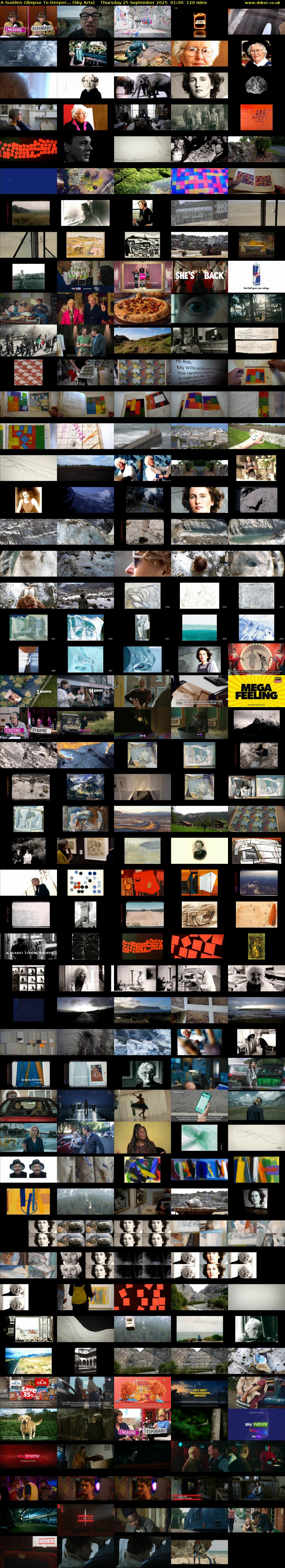 A Sudden Glimpse To Deeper... (Sky Arts) Thursday 25 September 2025 01:00 - 03:00