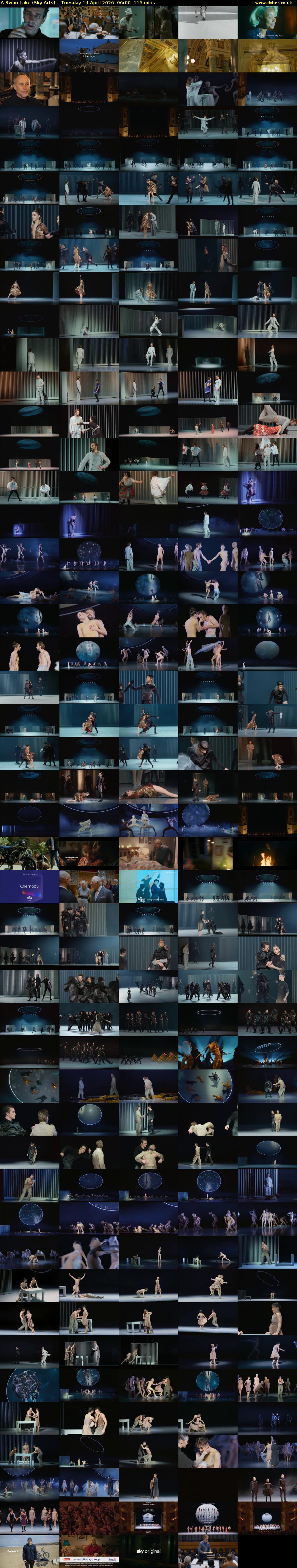 A Swan Lake (Sky Arts) Tuesday 14 April 2026 06:00 - 07:55