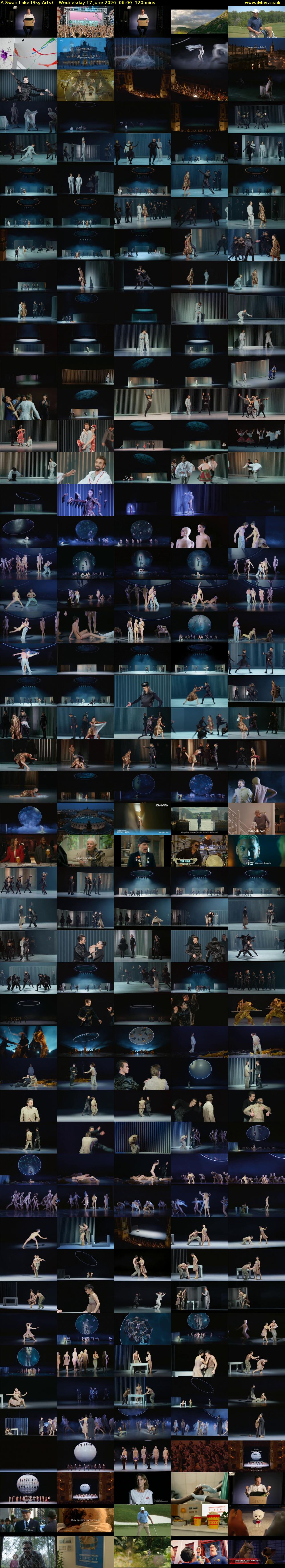 A Swan Lake (Sky Arts) Wednesday 17 June 2026 06:00 - 08:00