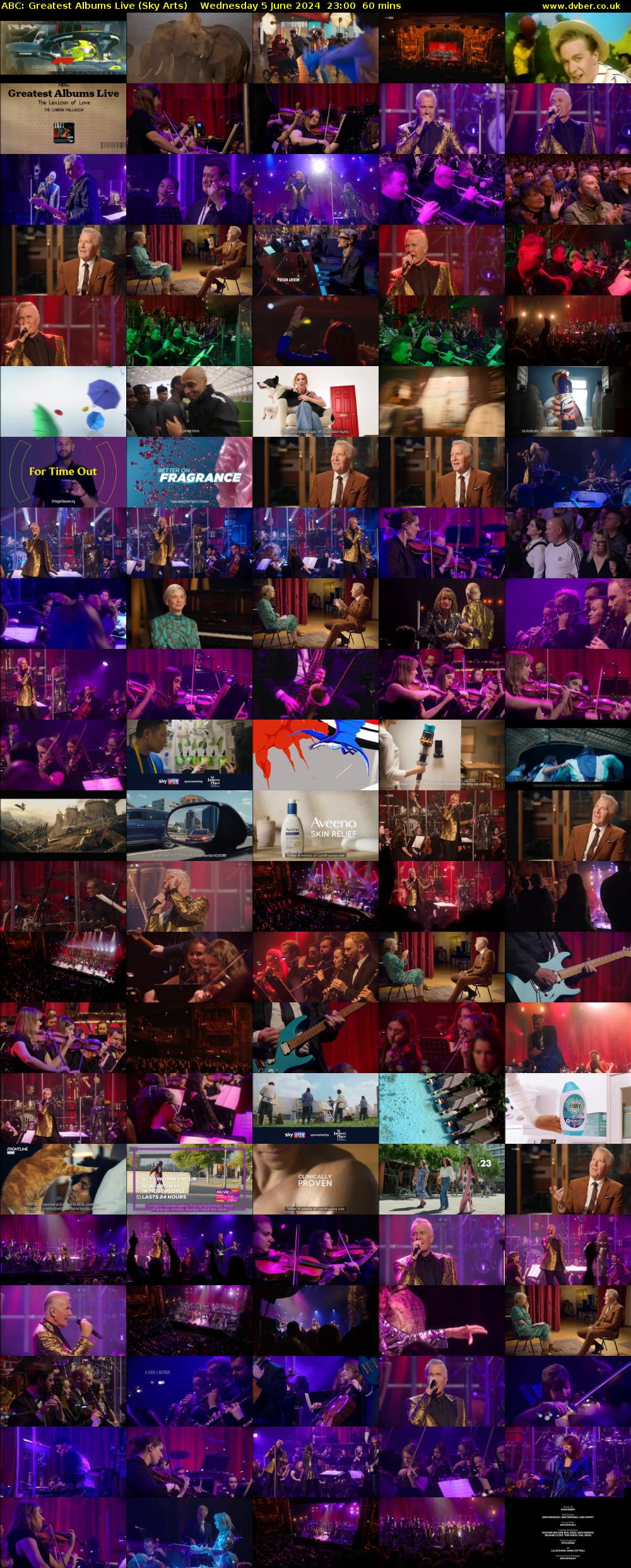 ABC: Greatest Albums Live (Sky Arts) Wednesday 5 June 2024 23:00 - 00:00