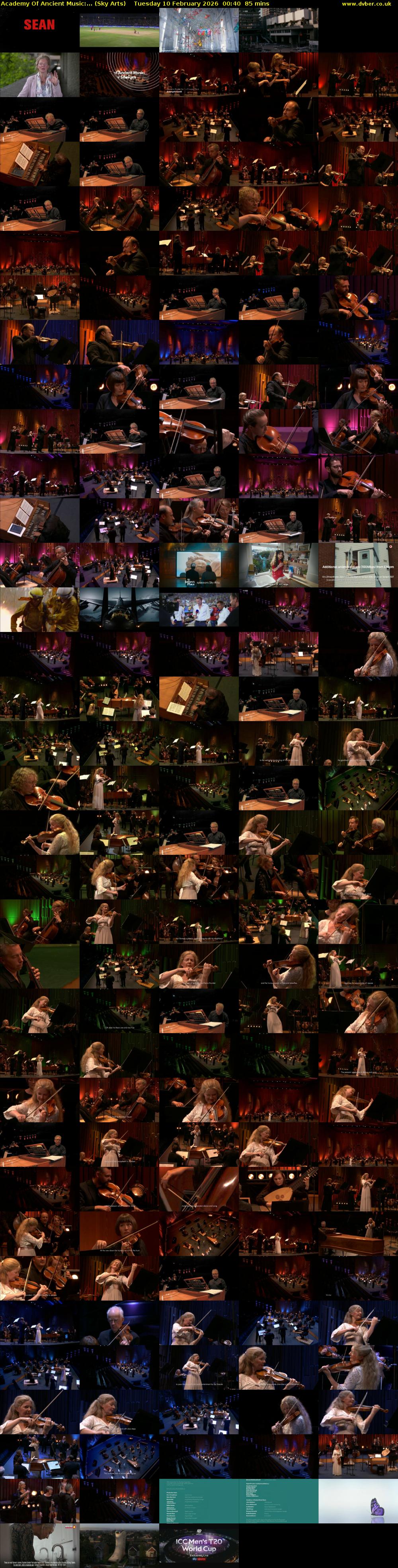 Academy Of Ancient Music:... (Sky Arts) Tuesday 10 February 2026 00:40 - 02:05