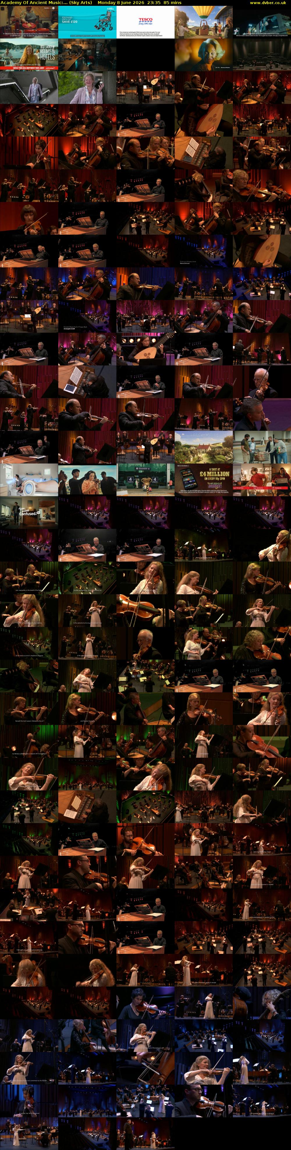 Academy Of Ancient Music:... (Sky Arts) Monday 8 June 2026 23:35 - 01:00
