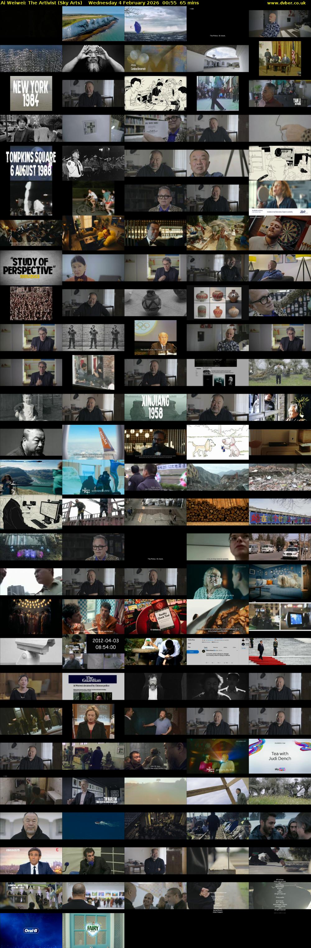 Ai Weiwei: The Artivist (Sky Arts) Wednesday 4 February 2026 00:55 - 02:00