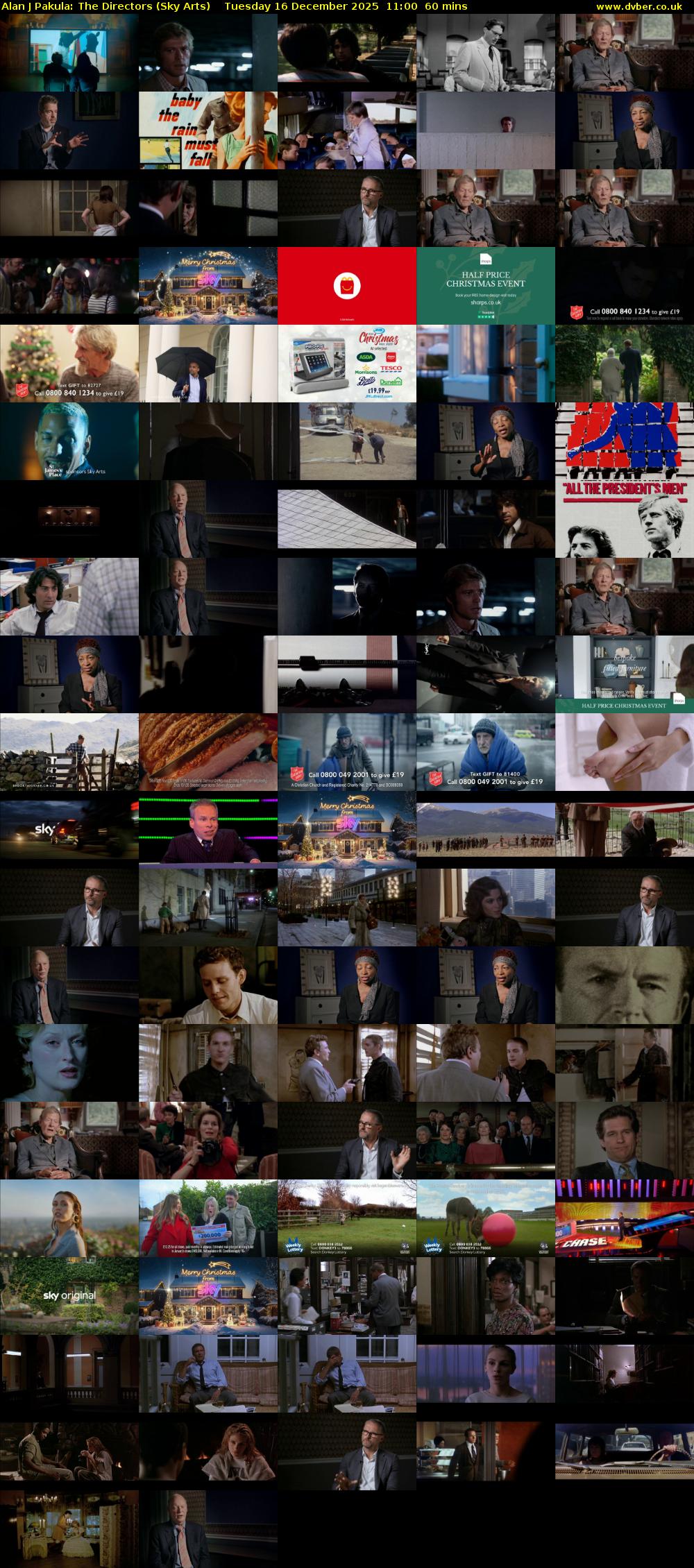 Alan J Pakula: The Directors (Sky Arts) Tuesday 16 December 2025 11:00 - 12:00