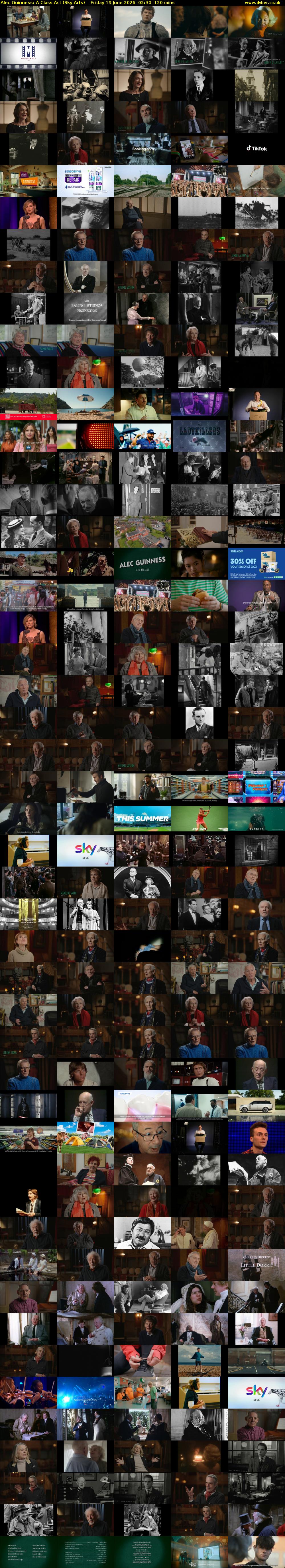 Alec Guinness: A Class Act (Sky Arts) Friday 19 June 2026 02:30 - 04:30