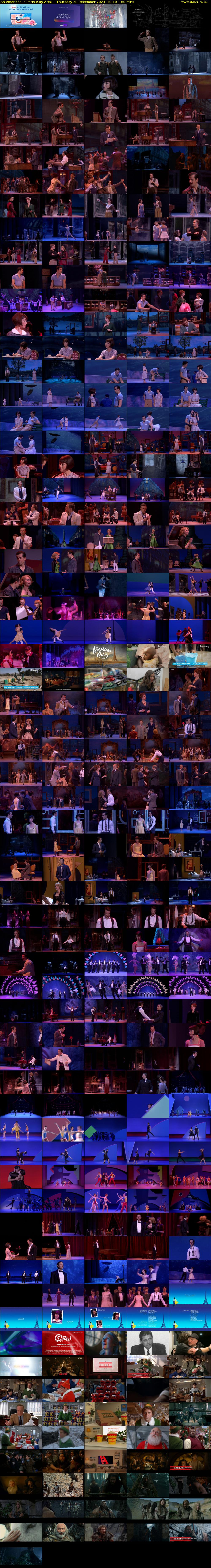 An American In Paris (Sky Arts) Thursday 28 December 2023 10:10 - 12:50