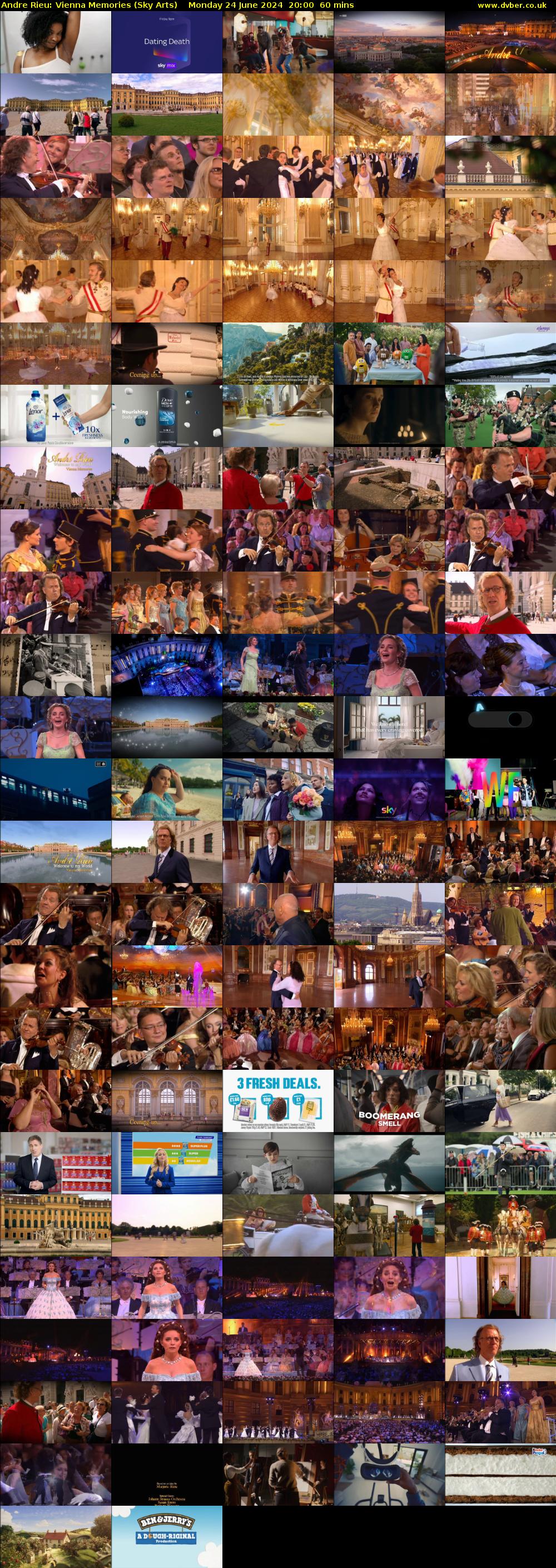 Andre Rieu: Vienna Memories (Sky Arts) Monday 24 June 2024 20:00 - 21:00