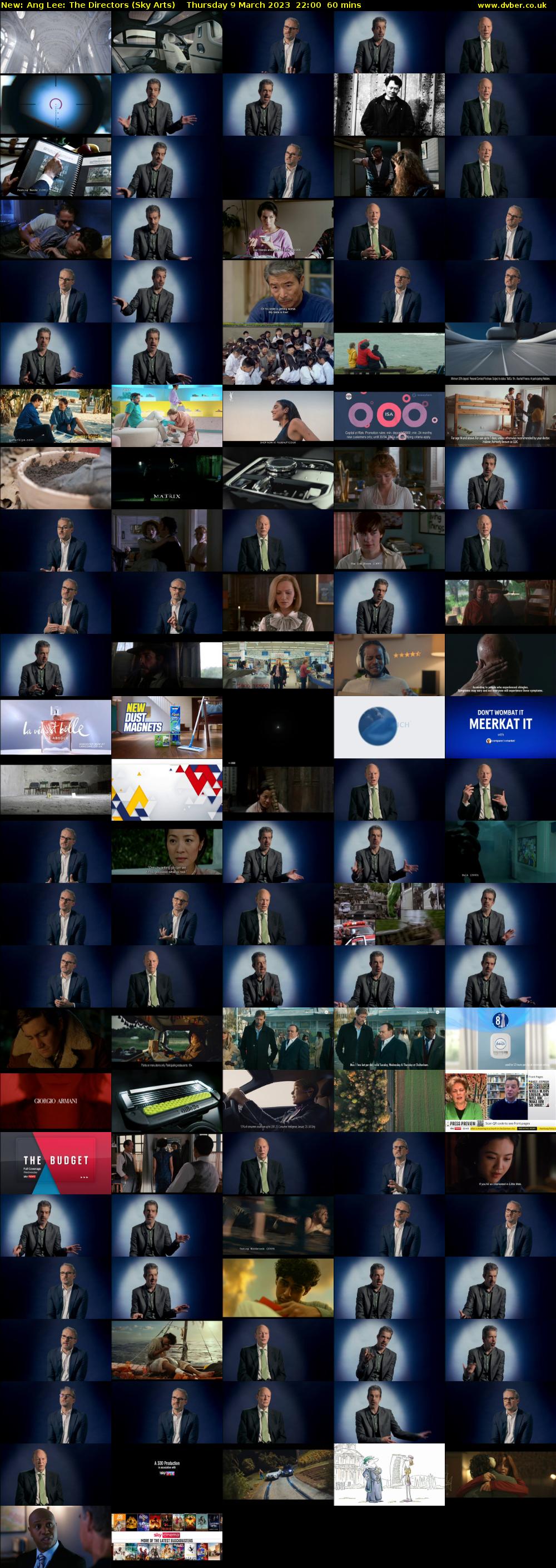 Ang Lee: The Directors (Sky Arts) Thursday 9 March 2023 22:00 - 23:00