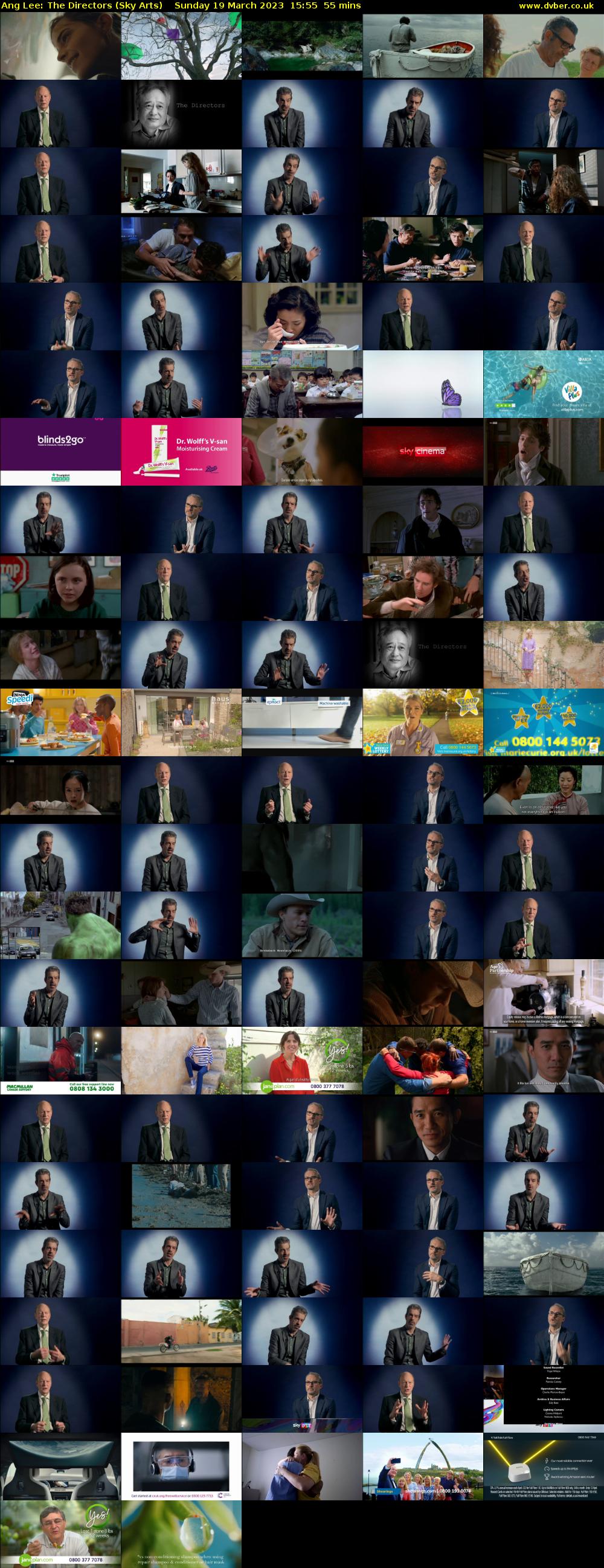 Ang Lee: The Directors (Sky Arts) Sunday 19 March 2023 15:55 - 16:50