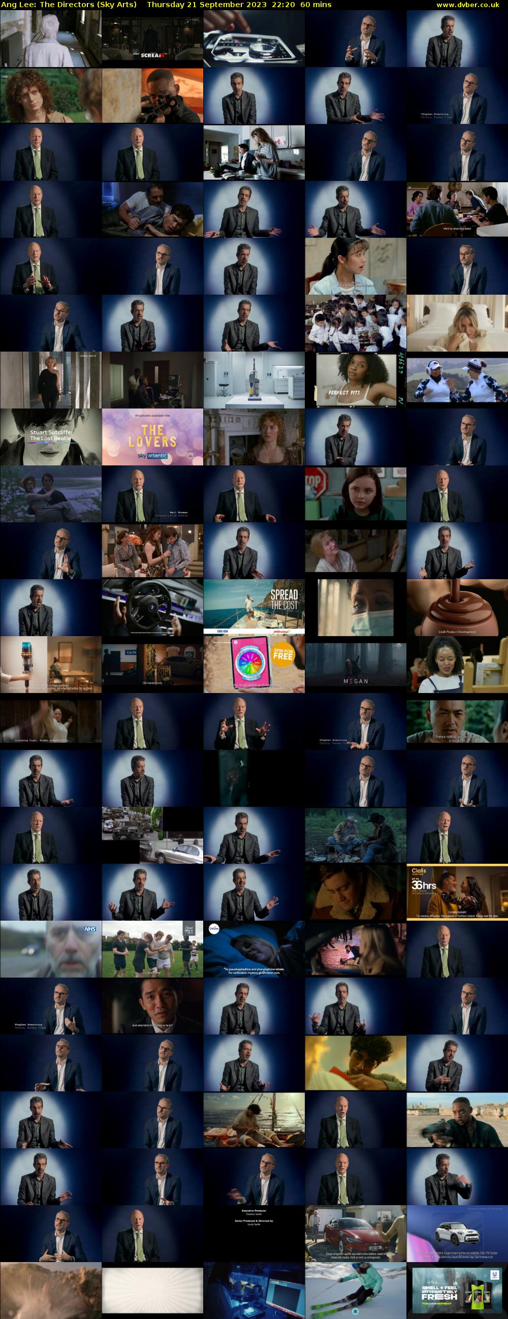 Ang Lee: The Directors (Sky Arts) Thursday 21 September 2023 22:20 - 23:20