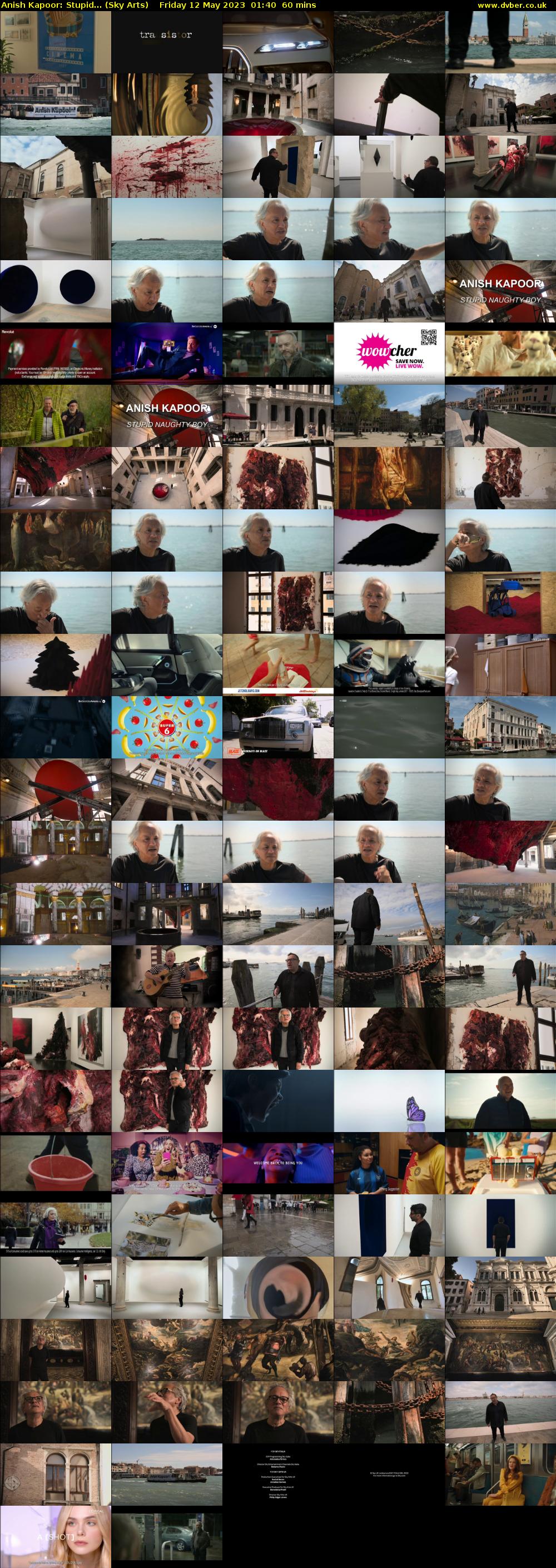 Anish Kapoor: Stupid... (Sky Arts) Friday 12 May 2023 01:40 - 02:40