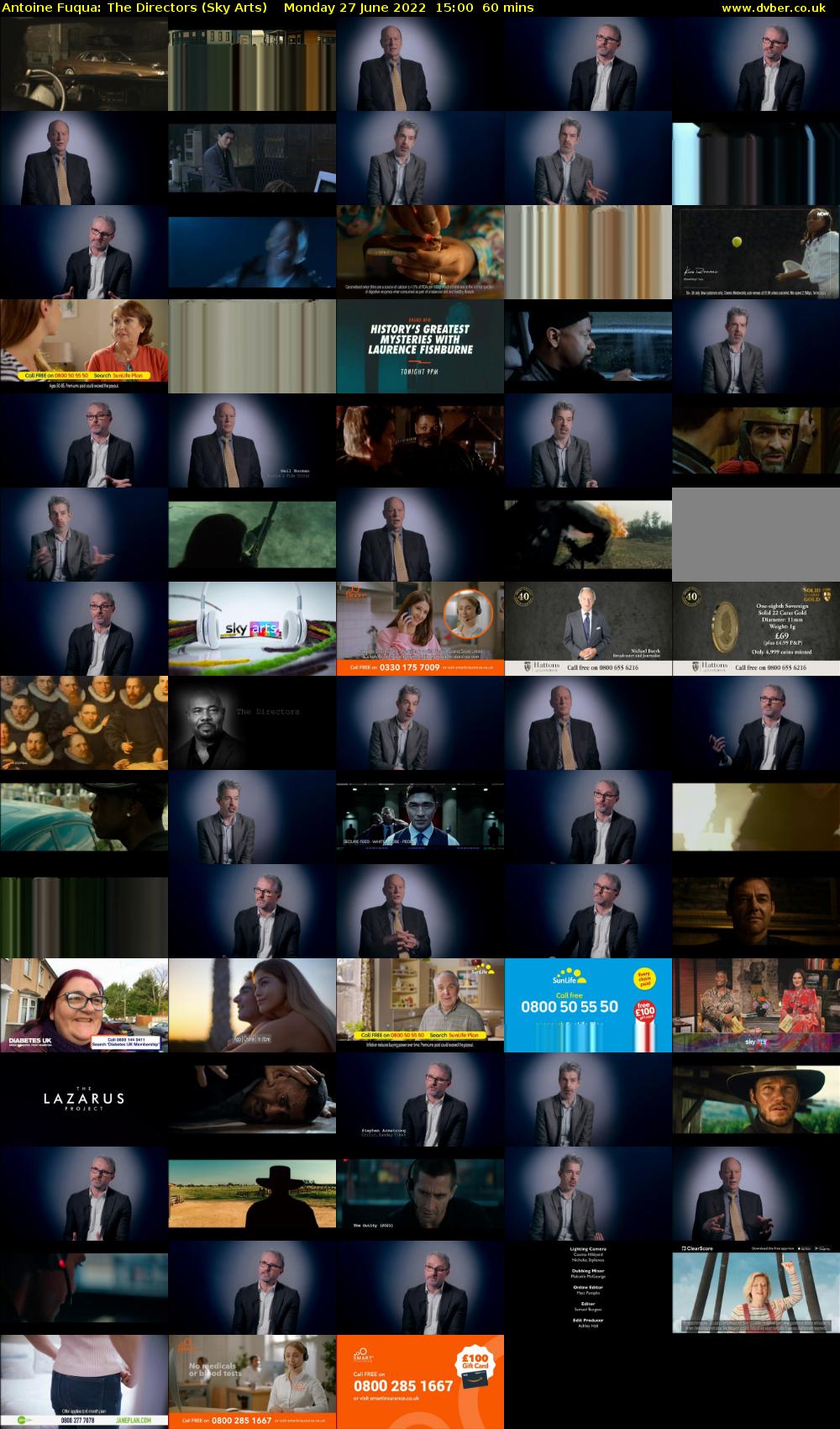 Antoine Fuqua: The Directors (Sky Arts) Monday 27 June 2022 15:00 - 16:00