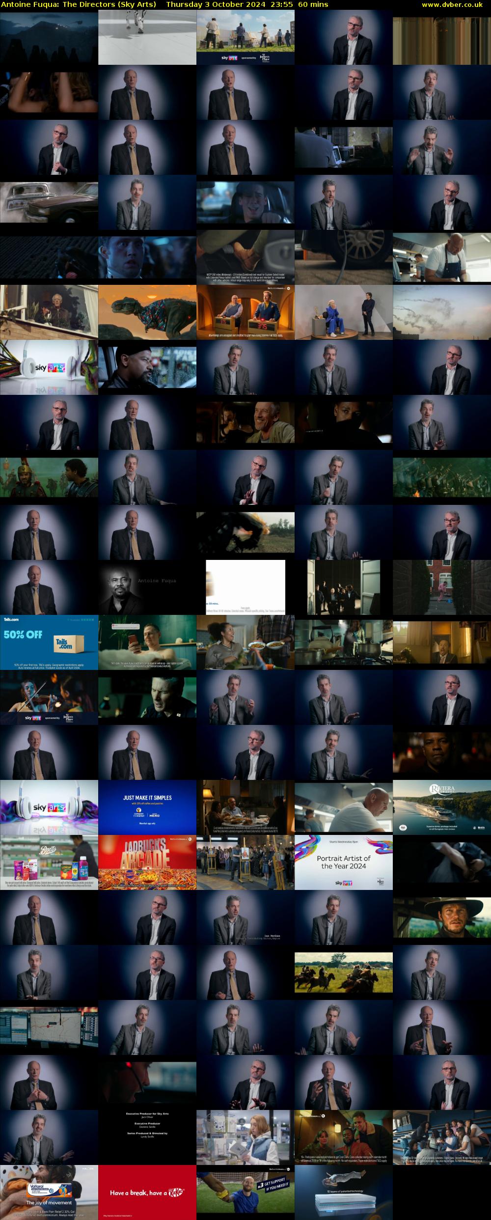Antoine Fuqua: The Directors (Sky Arts) Thursday 3 October 2024 23:55 - 00:55