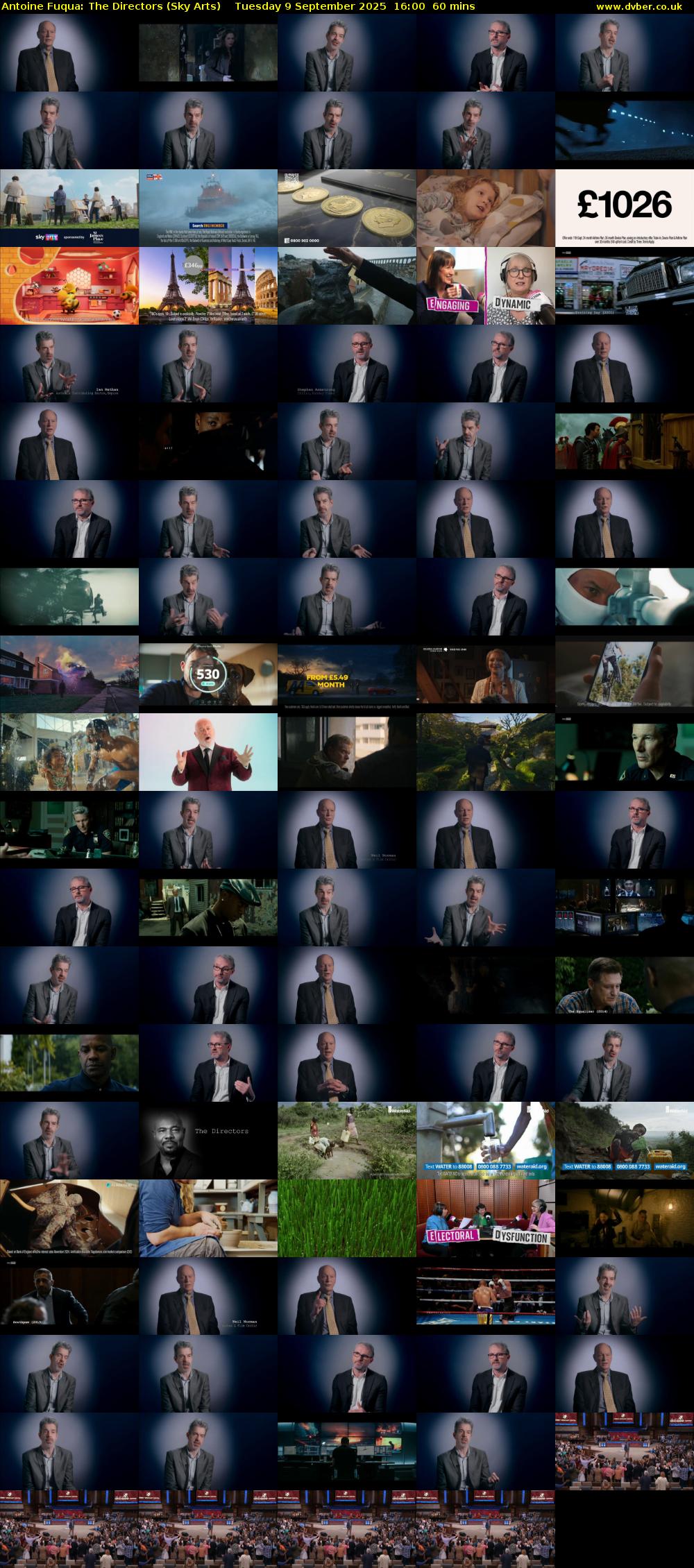 Antoine Fuqua: The Directors (Sky Arts) Tuesday 9 September 2025 16:00 - 17:00