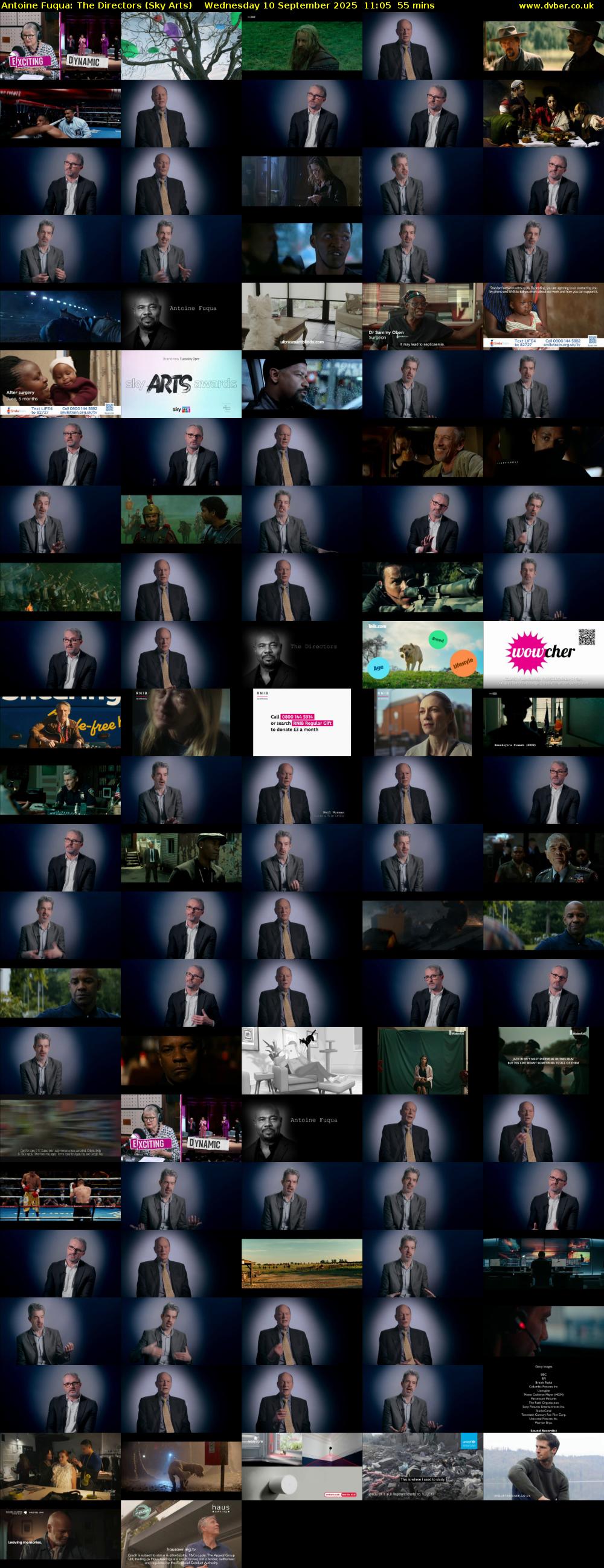 Antoine Fuqua: The Directors (Sky Arts) Wednesday 10 September 2025 11:05 - 12:00