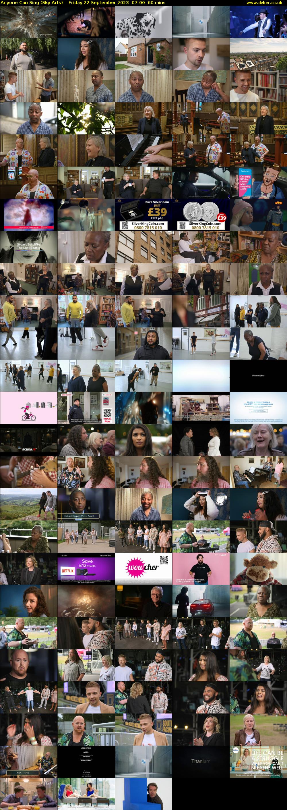 Anyone Can Sing (Sky Arts) Friday 22 September 2023 07:00 - 08:00