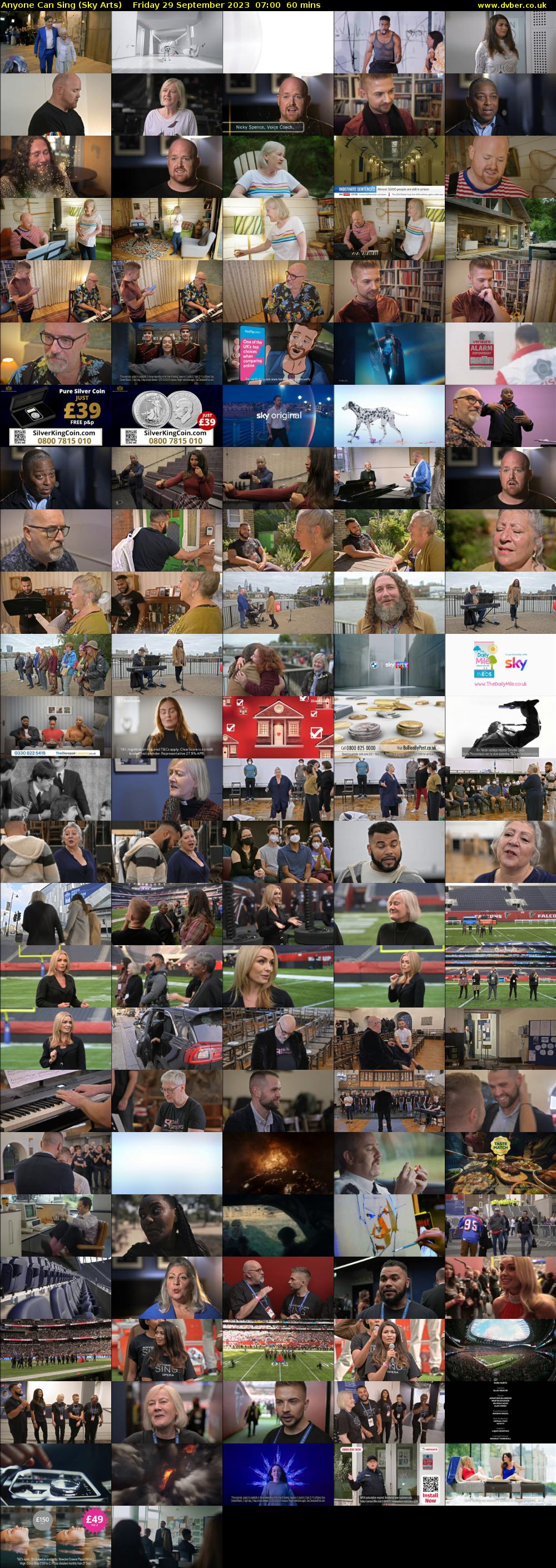 Anyone Can Sing (Sky Arts) Friday 29 September 2023 07:00 - 08:00