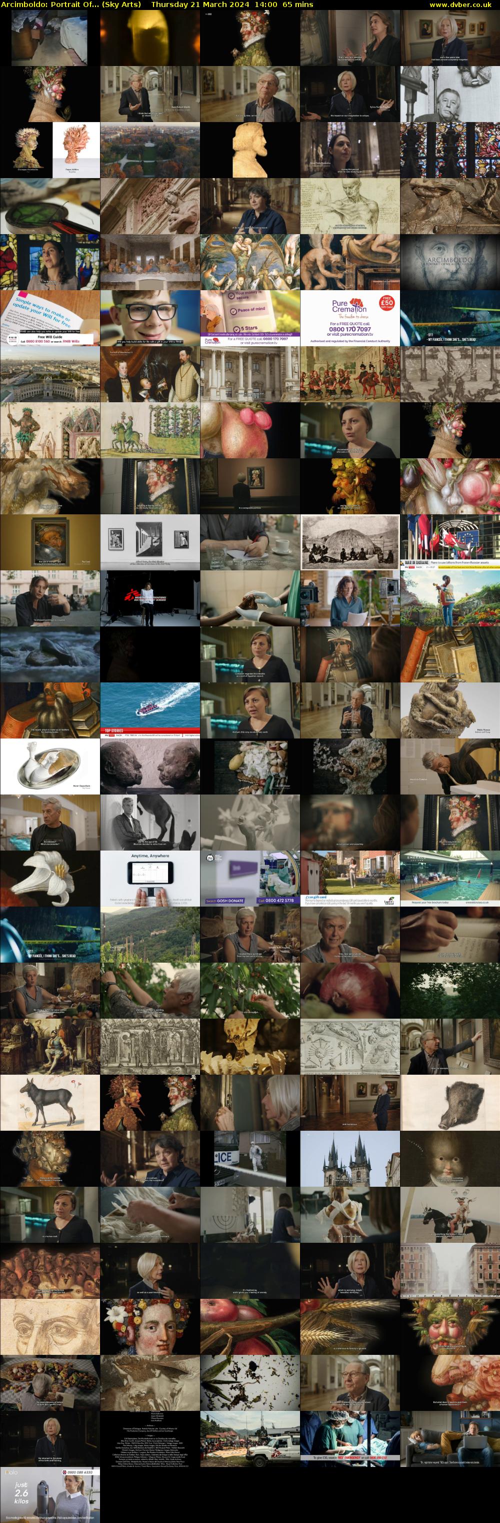 Arcimboldo: Portrait Of... (Sky Arts) Thursday 21 March 2024 14:00 - 15:05