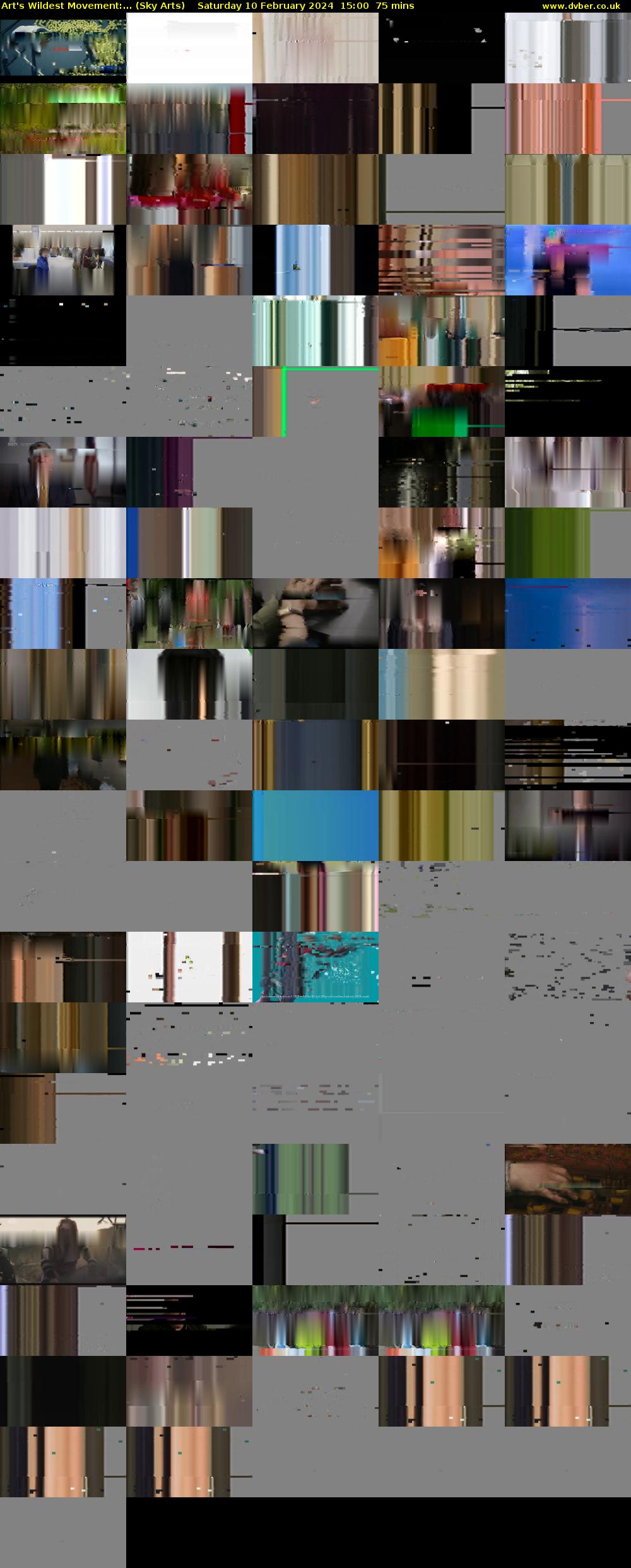 Art's Wildest Movement:... (Sky Arts) Saturday 10 February 2024 15:00 - 16:15