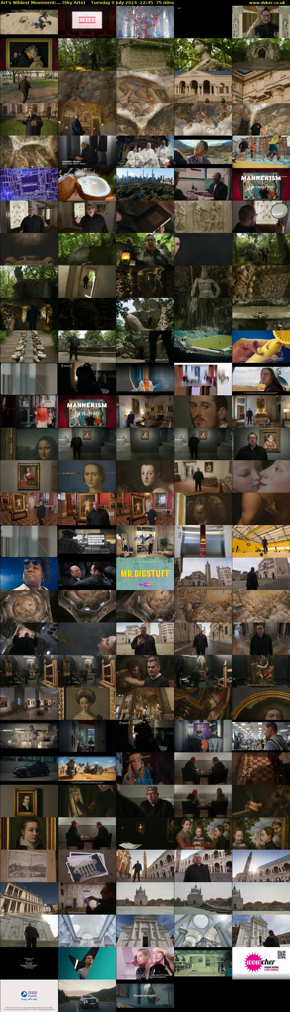 Art's Wildest Movement:... (Sky Arts) Tuesday 9 July 2024 22:45 - 00:00