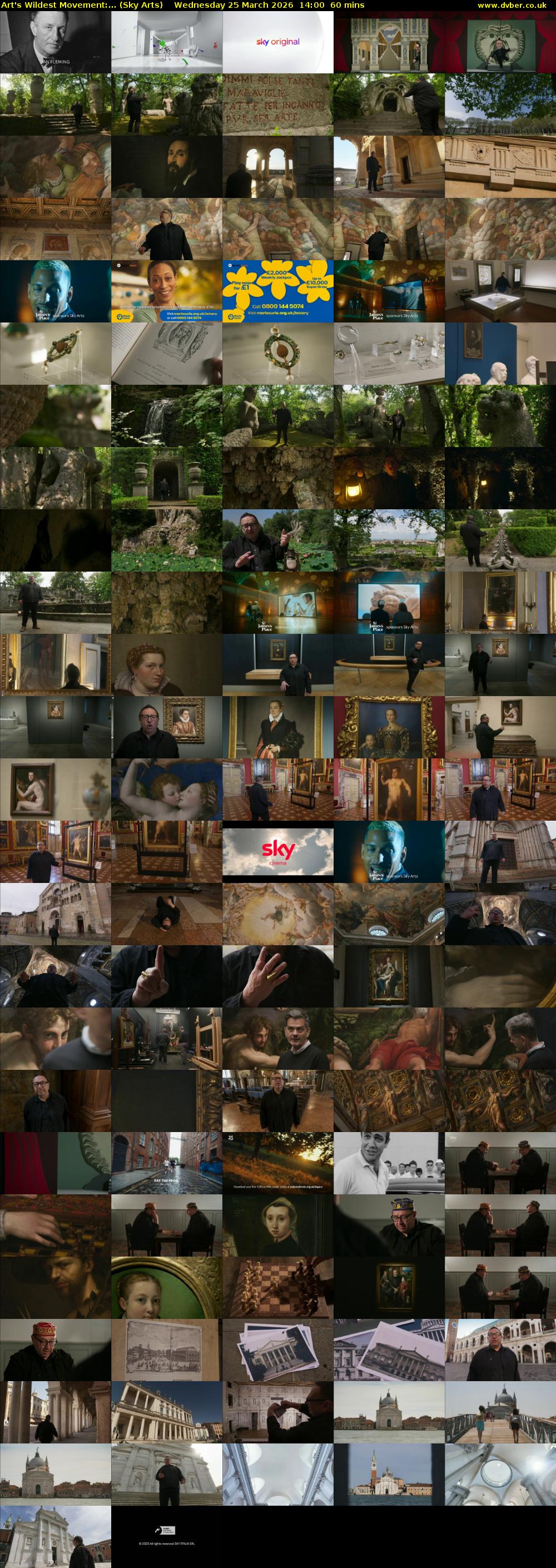 Art's Wildest Movement:... (Sky Arts) Wednesday 25 March 2026 14:00 - 15:00