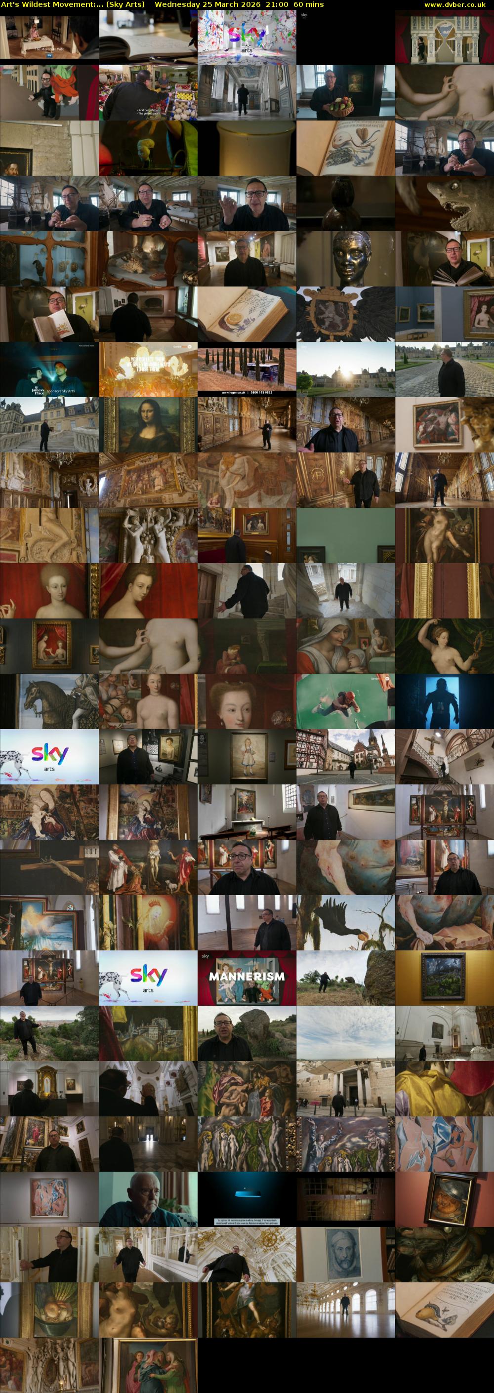Art's Wildest Movement:... (Sky Arts) Wednesday 25 March 2026 21:00 - 22:00