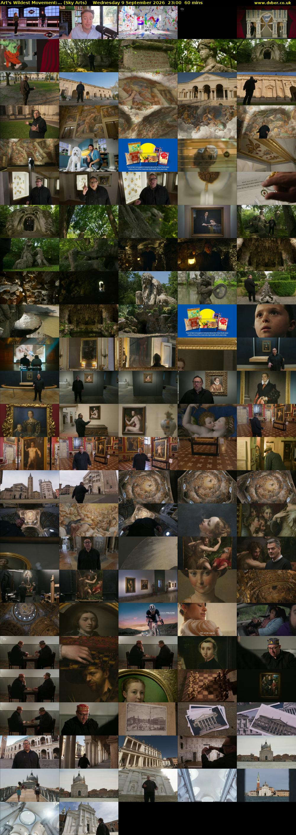 Art's Wildest Movement:... (Sky Arts) Wednesday 9 September 2026 23:00 - 00:00