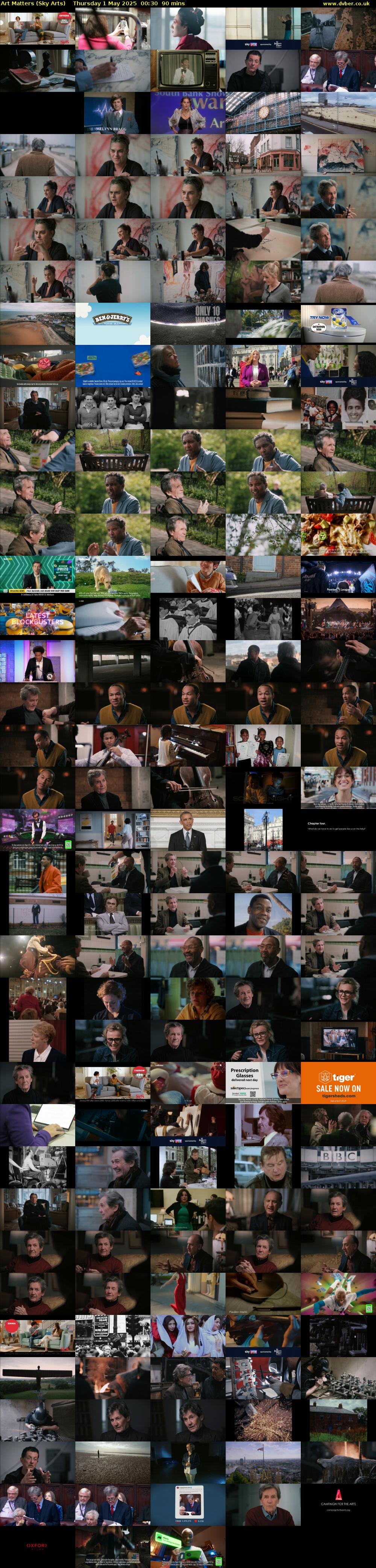 Art Matters (Sky Arts) Thursday 1 May 2025 00:30 - 02:00