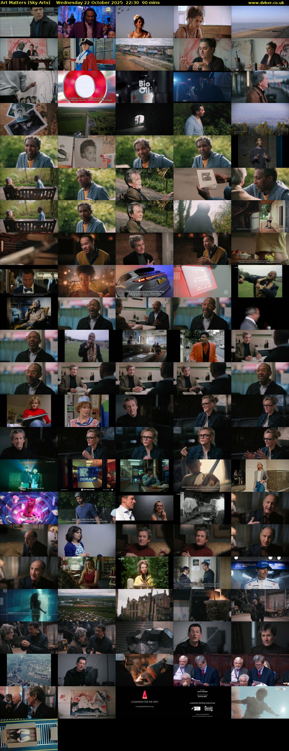 Art Matters (Sky Arts) Wednesday 22 October 2025 22:30 - 00:00