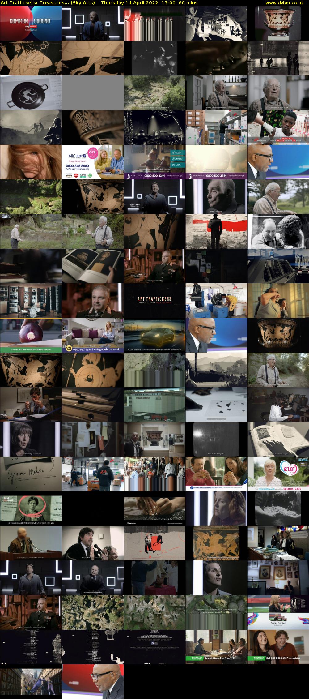 Art Traffickers: Treasures... (Sky Arts) Thursday 14 April 2022 15:00 - 16:00