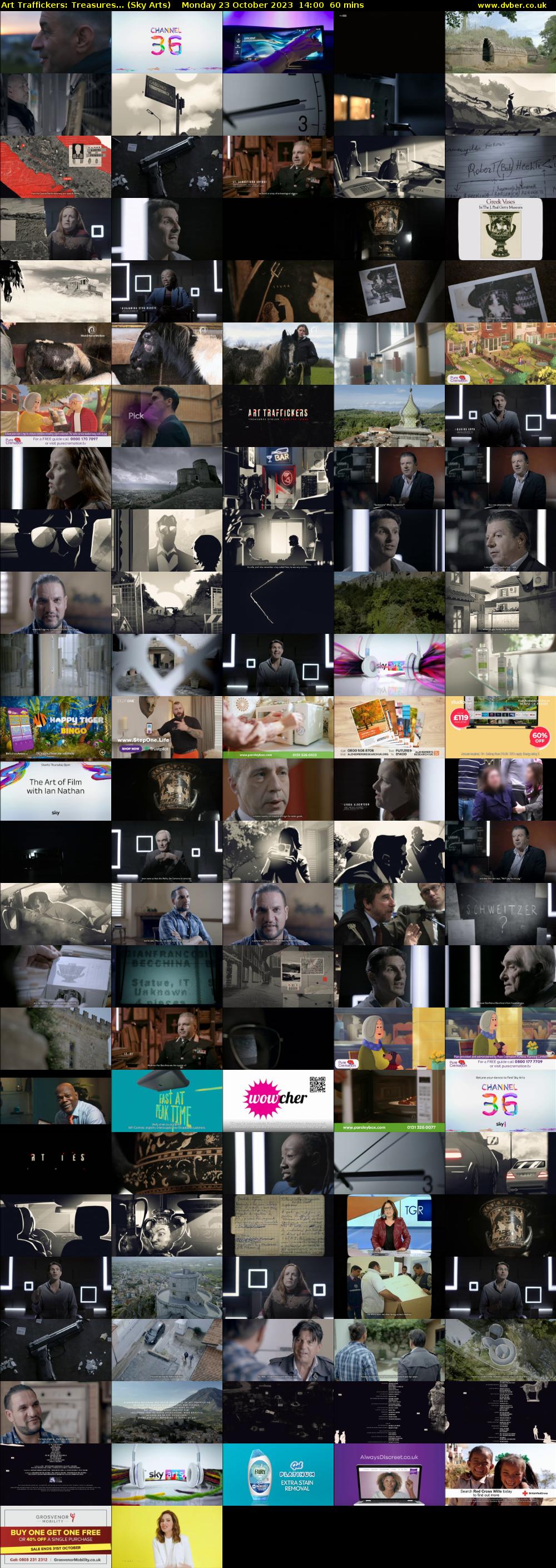 Art Traffickers: Treasures... (Sky Arts) Monday 23 October 2023 14:00 - 15:00
