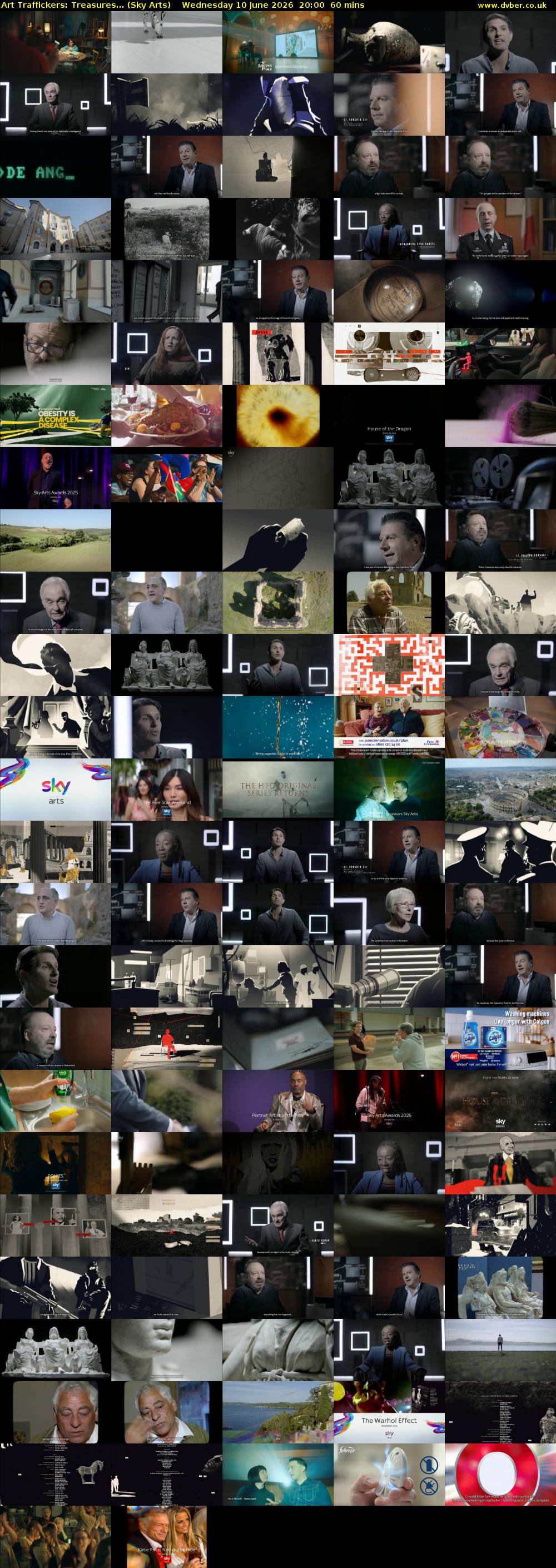 Art Traffickers: Treasures... (Sky Arts) Wednesday 10 June 2026 20:00 - 21:00