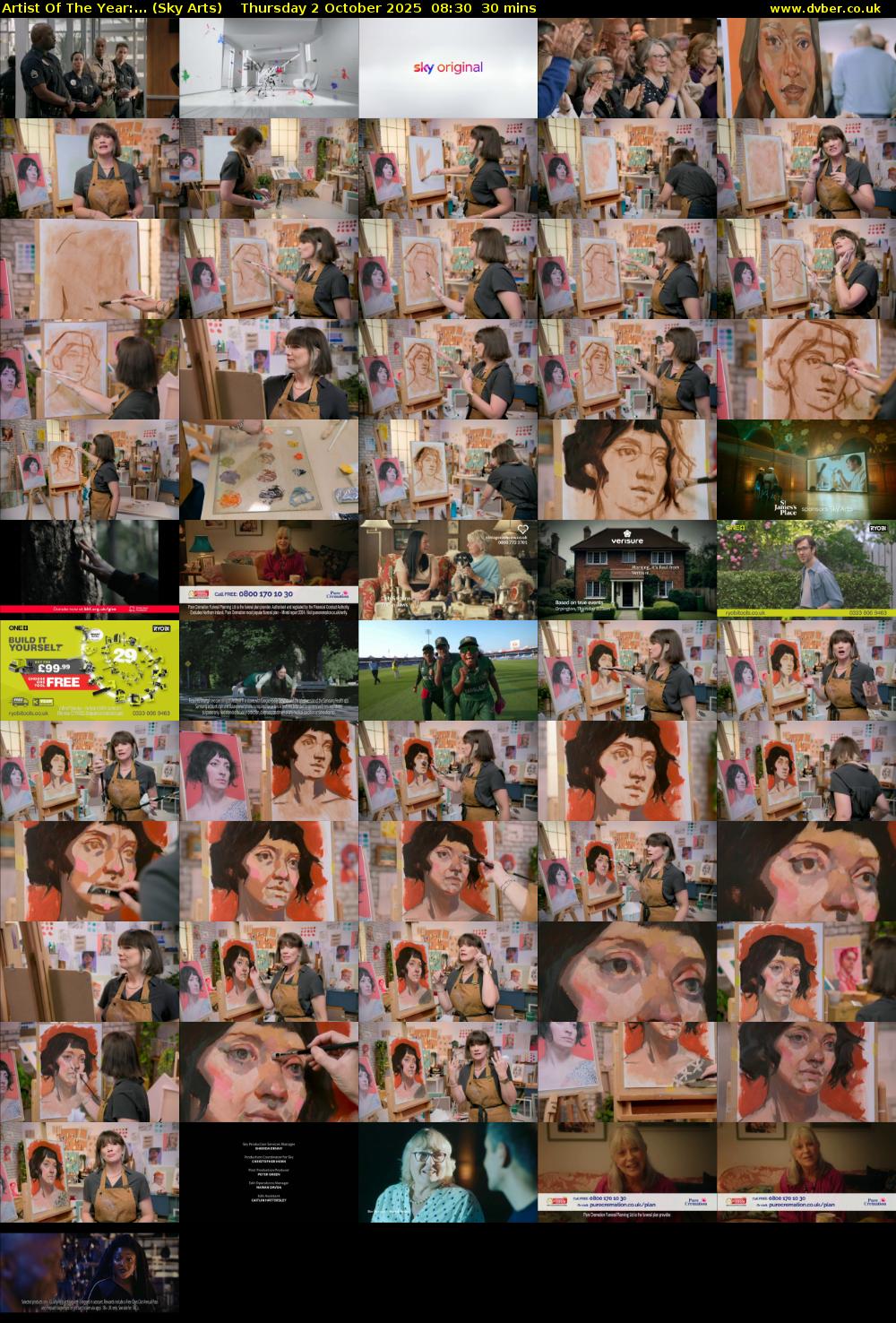 Artist Of The Year:... (Sky Arts) Thursday 2 October 2025 08:30 - 09:00