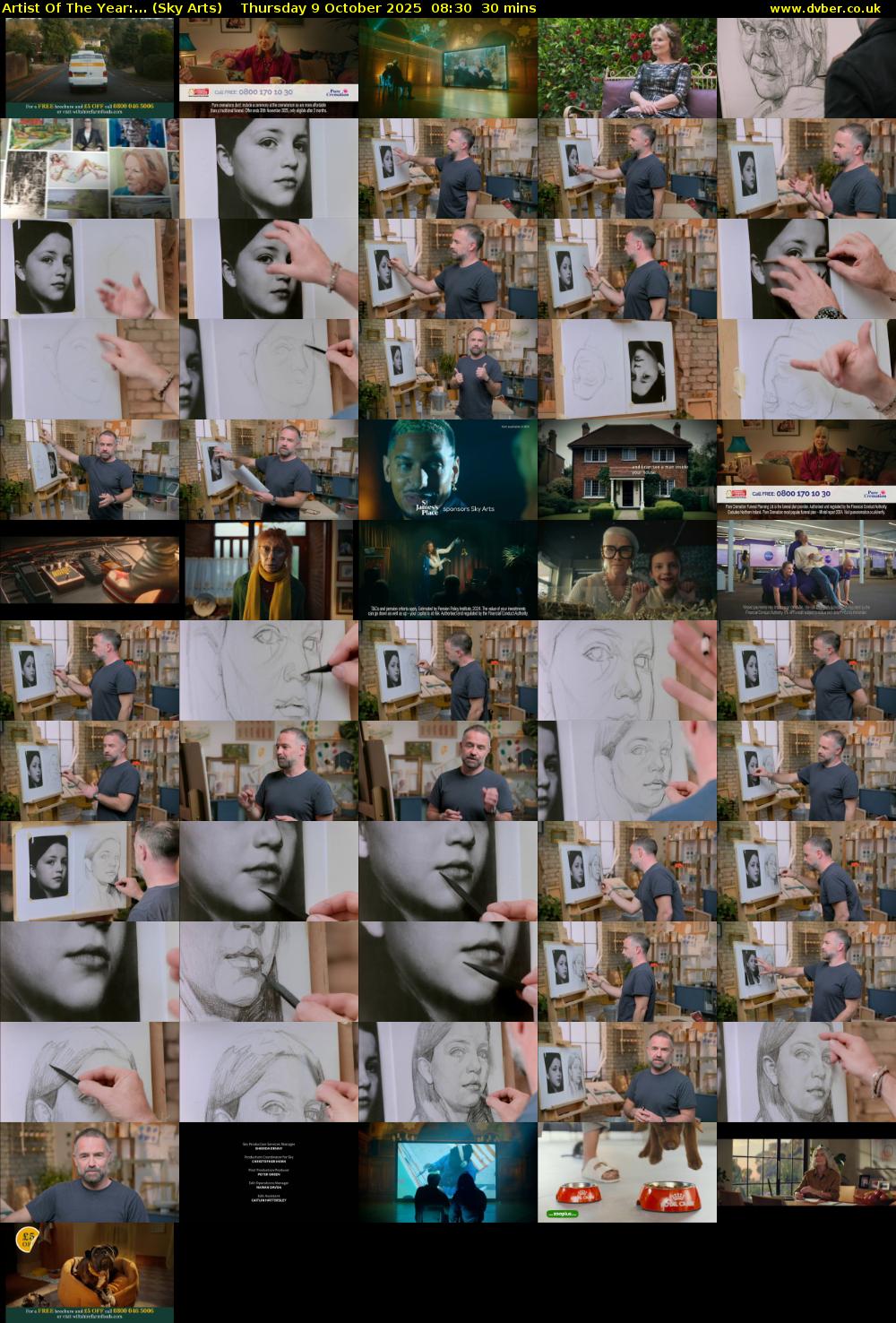 Artist Of The Year:... (Sky Arts) Thursday 9 October 2025 08:30 - 09:00