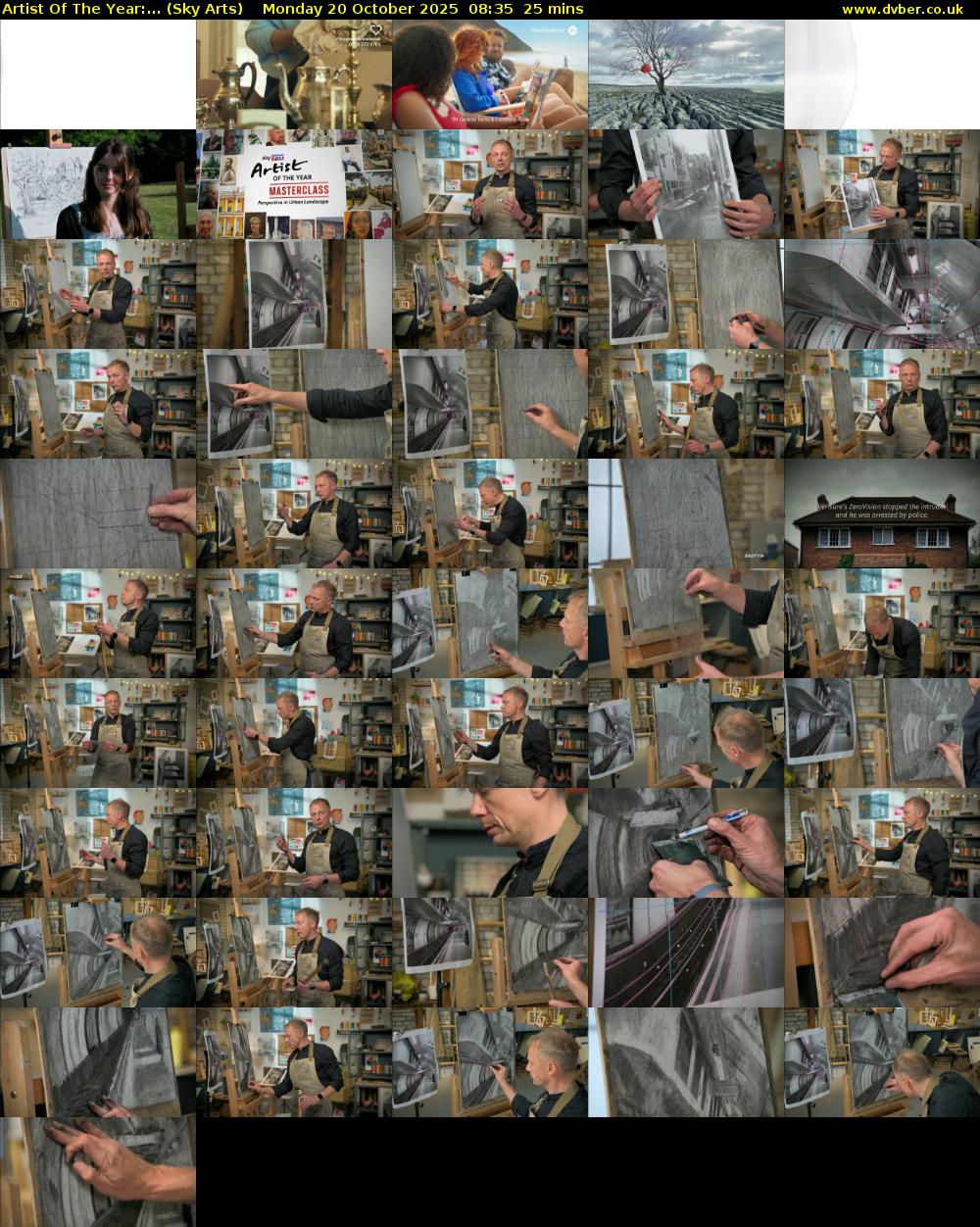 Artist Of The Year:... (Sky Arts) Monday 20 October 2025 08:35 - 09:00