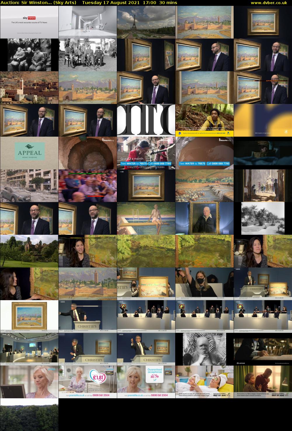 Auction: Sir Winston... (Sky Arts) Tuesday 17 August 2021 17:00 - 17:30