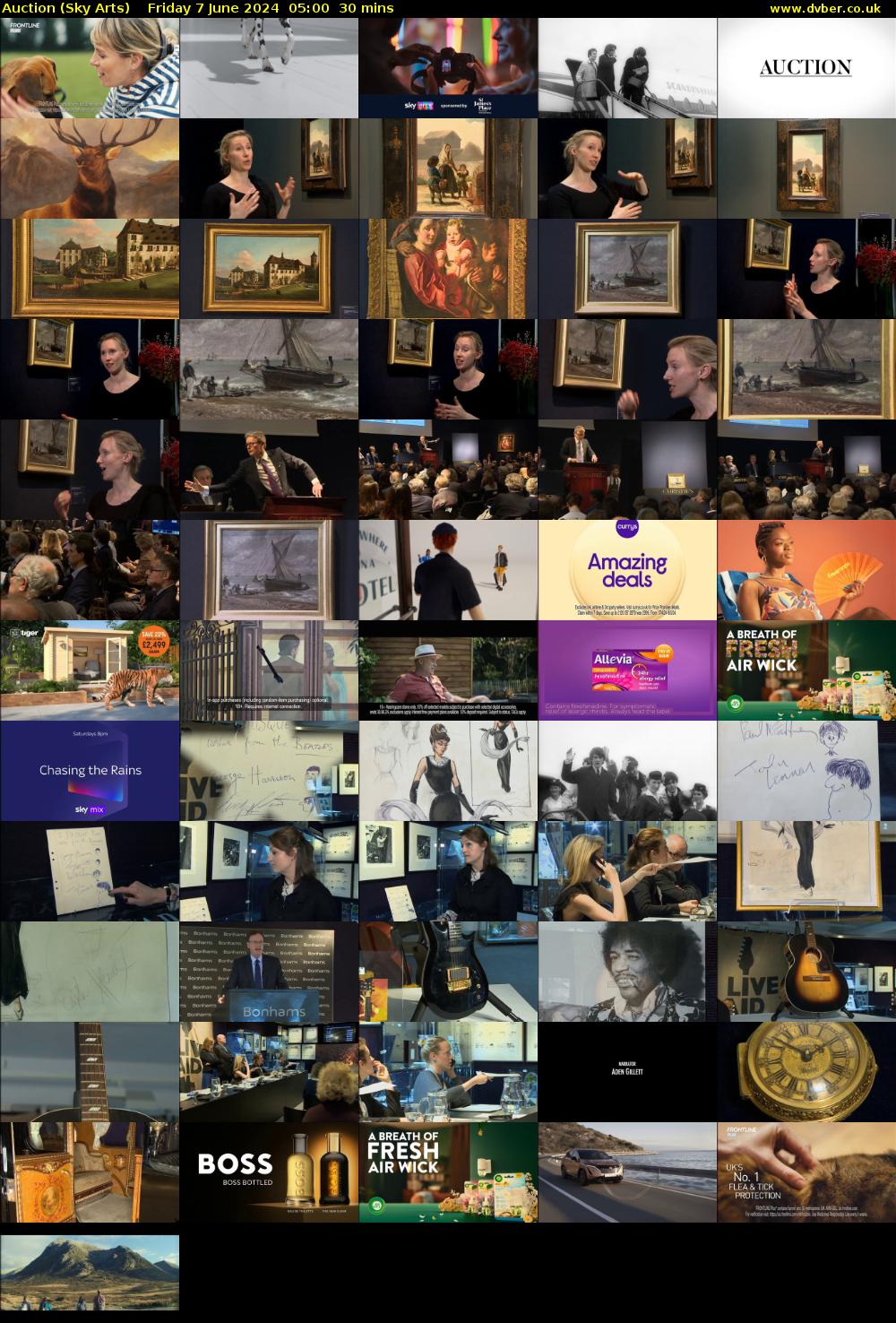 Auction (Sky Arts) Friday 7 June 2024 05:00 - 05:30