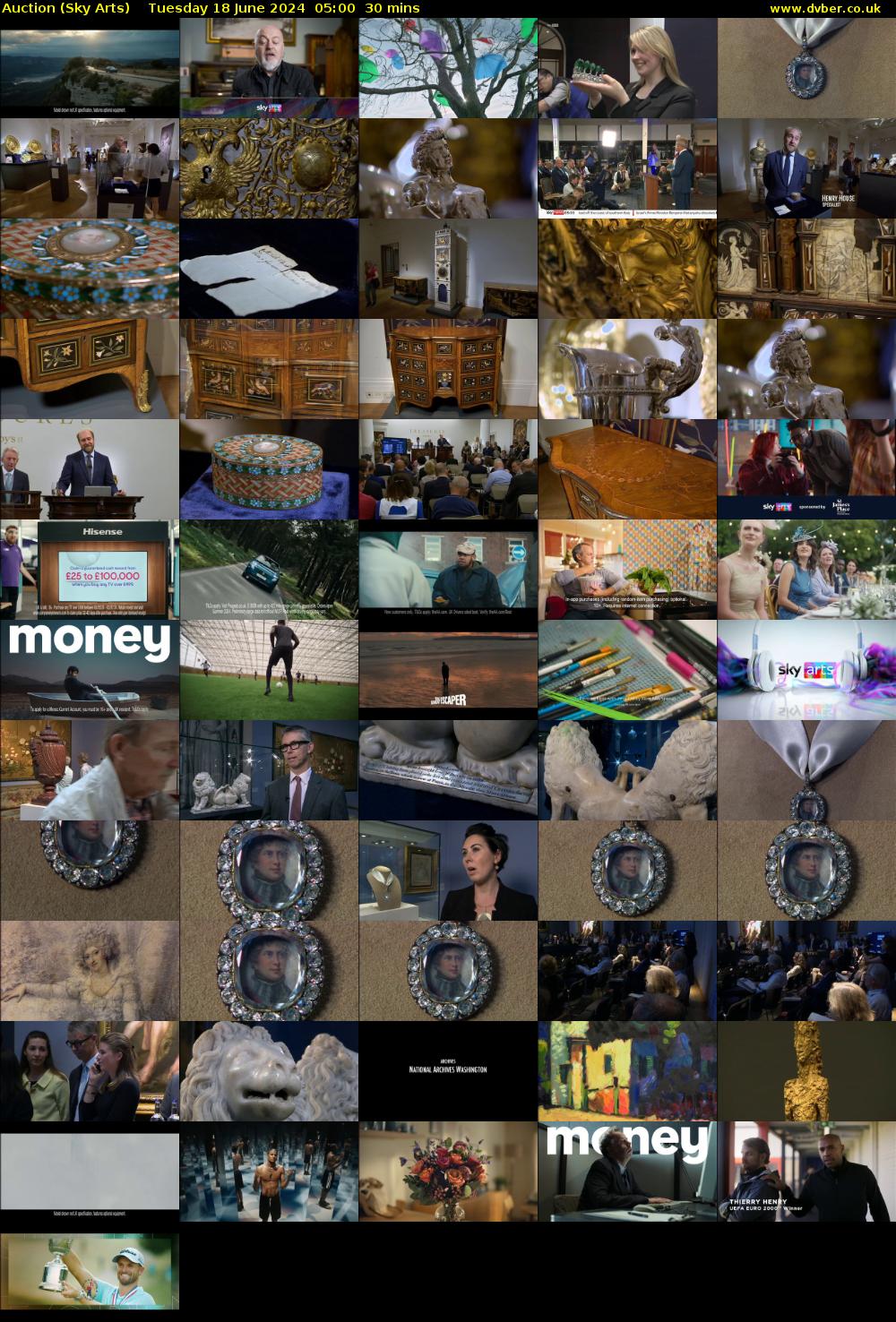 Auction (Sky Arts) Tuesday 18 June 2024 05:00 - 05:30