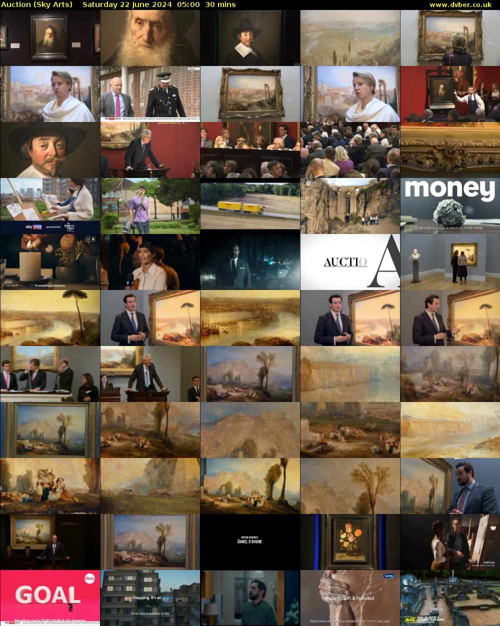 Auction (Sky Arts) Saturday 22 June 2024 05:00 - 05:30