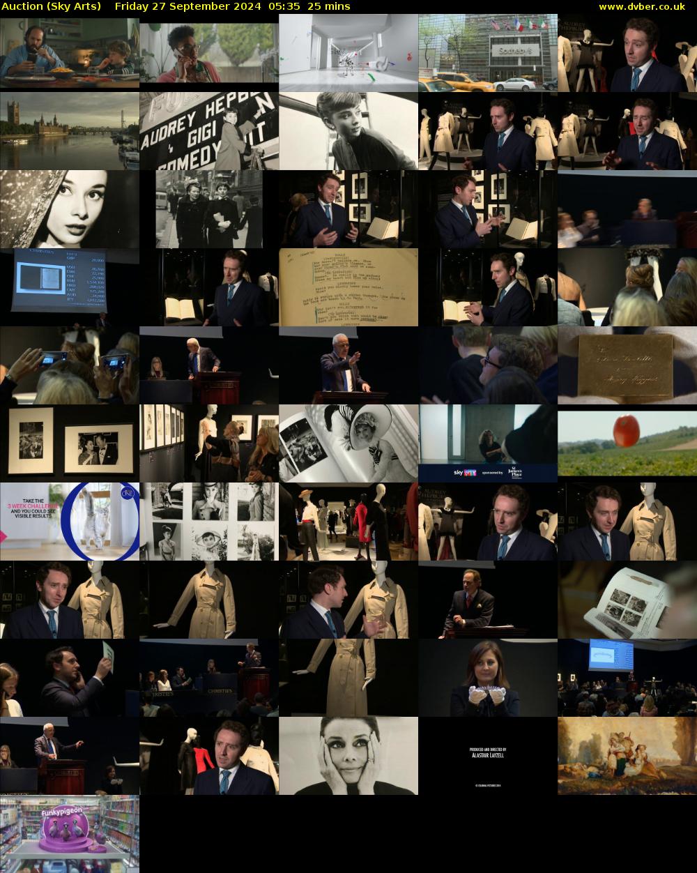 Auction (Sky Arts) Friday 27 September 2024 05:35 - 06:00
